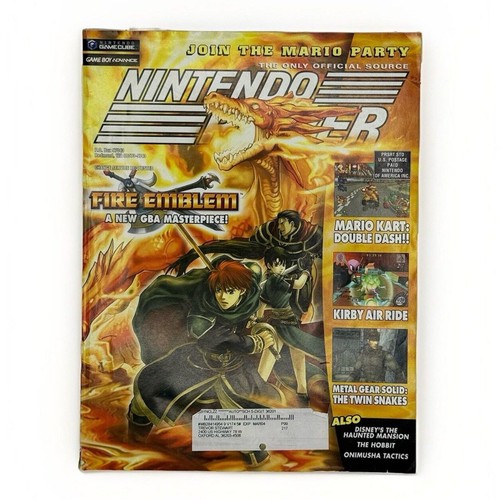 Nintendo Power Magazine 174 Fire Emblem Mario Stickers & YuYu Hakusho Poster - Picture 1 of 8