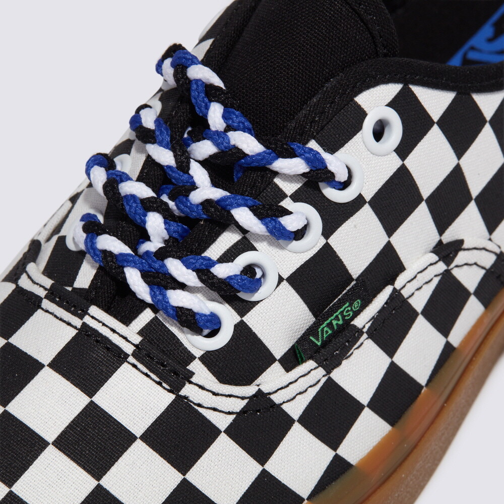 VANS★Authentic Checkerboard Black White VN000W4NDI01 Vans Checkerboard Authentic Sneakers Skate Shoes Black/White