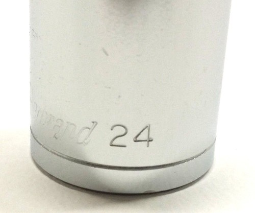 Vintage Herbrand Socket SM624, 6Pt. 24 mm,1/2" Drive - Picture 4 of 7