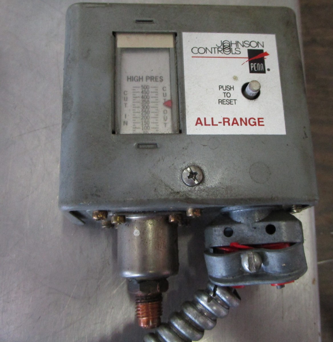 P78MCB-9800 Johnson Controls Regolatore di pressione bassa/alta P78MCB-9800 Johnson Controls Regolatore di pressione bassa/alta