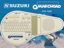 SUZUKI Omnichord OM-108 OM108 Strumplate Auto Bass Chord JAPAN NEW