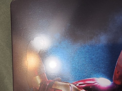 Iron Man 2-Disc Bluray Steelbook KimchiDvd **scratch - Picture 17 of 18