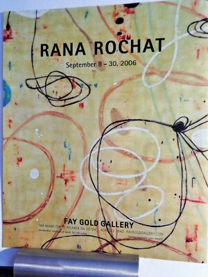 RANA ROCHAT ART PIECE VTG ORIG  2006 ADVERTISEMENT