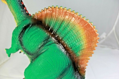 Grande dinosauro in gomma morbida giocattolo spinosauro dinosauro regalo per ragazzi ragazze bambini 3+ 24" - Foto 5 di 8