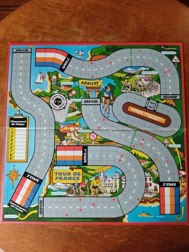 Jeu de société MB 1977 Tour de France Cycliste complet - Picture 2 of 11