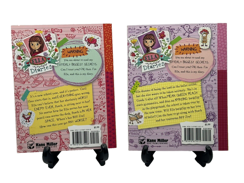 Ella Diaries Chapter Books - Double Dare You - Ballet Backflip -Costain Set Of 2 - Picture 2 of 10