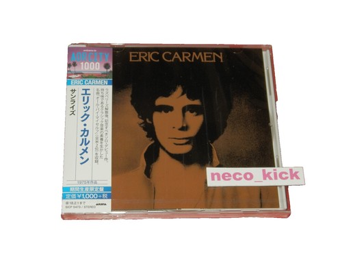 エリック・カルメン/ライヴ・イン、サンライズ、チェンジ・ Eric Carmen Sunrise (limited edition) Japan Music CD Bonus