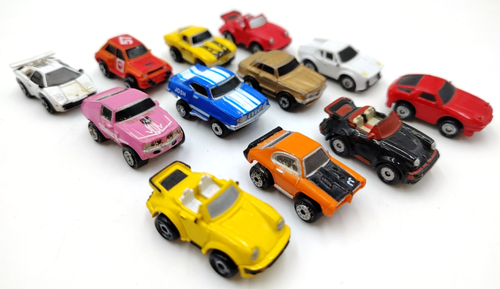 12 Stück Vintage Micro Machines Funrise | Porsche Cabrio, Lamborghini [Lot A]