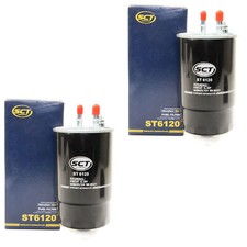 Kraftstofffilter 2 X ST6120 für Alfa 159 Fiat Ducato Doblo Ople Combo Peugeot