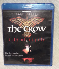 New Sealed The Crow: City of Angels (Blu-ray Disc, 2011) Vincent Perez Iggy Pop