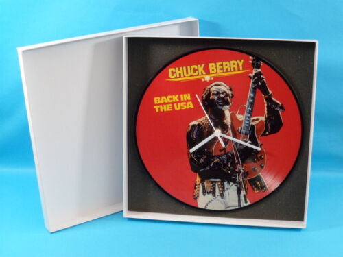 12" Vinyl Record Wall CLOCKS - All Upcycled Picture Discs - Great Artists Groups - Picture 11 of 237