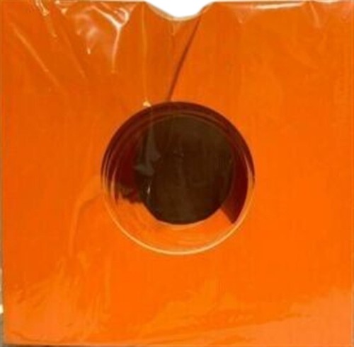 50 x Orange LP 12” Vinyl Protector Card sleeve Covers with Hole MASTERBAG - Picture 2 of 23