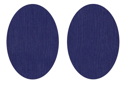 Fabric Repair Iron/Sew on Knee/Elbow/Applique Patch Crafts/Jeans/Cards OVAL x 2 - Picture 26 of 66