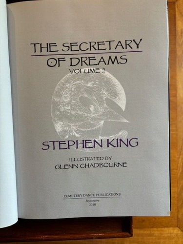 Stephen King. The Secretary of Dreams, 2 vols. [!st Gift Editions] - Picture 5 of 7