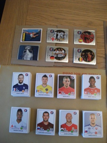 Panini Euro France 2016 - pick/choose 5 foil stickers from available numbers - Picture 5 of 5