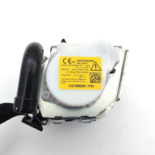 1678600301 For MERCEDES-BENZ GLS W167 X167 REAR RIGHT SEATBELT RETRACTOR Black - Picture 10 of 10