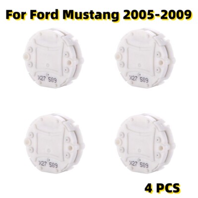 4x NEW White Metal Gauge Cluster Stepper Motors For 2005-09 Ford Mustang X27-589