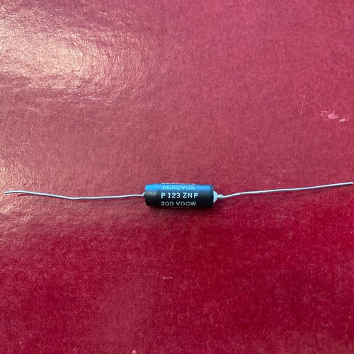 Capacitor .04mfd 200-300vdc AEROVOX AEROLITE P123ZNP (10 pieces) - Picture 4 of 4