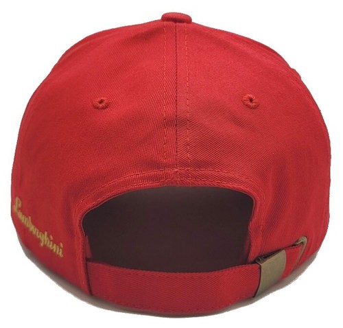 Lamborghini New MUKA Car Lambo Italian Sports Cars Red Era Strapback Hat Cap - Picture 6 of 8
