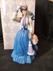 New ListingVtg 1996 Avon 10" Porcelain Figurine Woman Victorian Mrs Albee Award - W/Box