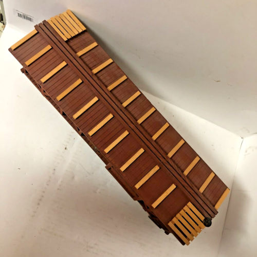 (G) Custom G-Scale Scratch Built Train 'BoxCar' Wood vintage look 9/10 - Picture 5 of 24