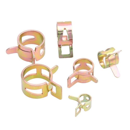 50× Spring Clips 5/6/7/8/9mm Car Fuel Vacuum Water Oil Silicon Hose Tube Clamp - Picture 9 of 12