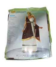 Roman Empress Halloween Cosplay Costume Medium 8-10 Women Adult New