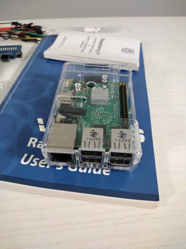 Raspberry Pi 2 Model B v1.1 Case, Perma Proto Breadboard, and wires - Picture 8 of 9