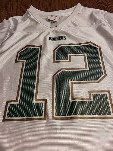 Aaron Rodgers Green bay Packers NFL Football Jersey #12 Youth Girl Large 14-16 - Picture 3 of 10