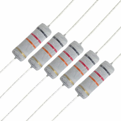 10 x 3W 500V 82K ohm pellicola ossido metallico resistenze 82KR