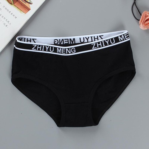 4pcs Children's Panties 8-14years Old Teenage Cotton Underwear Sport Puberty Big - Picture 9 of 34