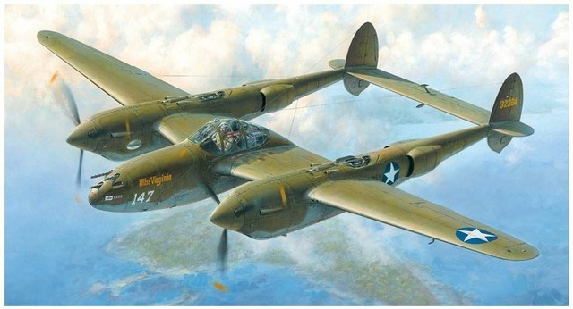 61120 for sale online Tamiya 1//48 Lockheed P-38 F//G Lightning Aircraft Kit TAMIYA
