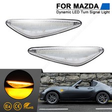 2x Led Seitenblinker Blinker für Mazda MX-5 | 6 GH 08-12 | 5 CW 10-13 | Klarglas