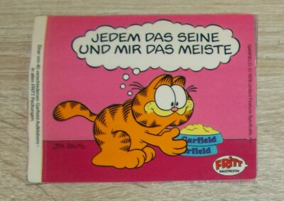 Old sticker | sticker FRITT Garfield new stickers - to each his own