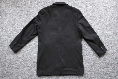 Men's French Connection black wool coat, XL, NEW! RRP £250 - Picture 9 of 13