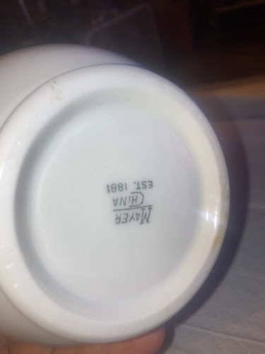 United States Army Medical Department Royal China Bowl With Lid - Picture 5 of 5