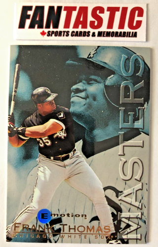 1995 Fleer Emotion Baseball #9 of 10 FRANK THOMAS Masters - Chicago White Sox - Picture 1 of 2