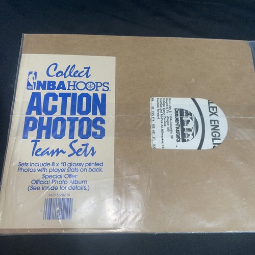 1990-91 NBA Hoops Action Photos Alex English-Denver Nuggets-8x10 Photo-sealed - Picture 15 of 24