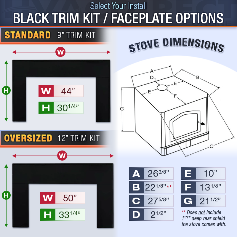 Buck Stove Parts Diagram Model 81 – Inserts – Buck Stove