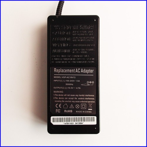Laptop Ac Power Adapter Charger for Sony Vaio PCG-61212W PCG-61913L - Picture 2 of 6