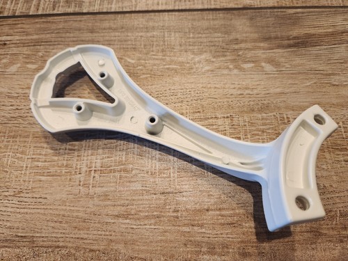 Hunter Ceiling Fan parts - 1 single white metal blade arm bracket HFC 530 K0496 - Picture 2 of 8