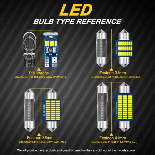 LED Interior Light For Audi A3 8P 8V A4 B6 B7 B8 A5 A6 C6 C7 A7 Q3 Q5 Q7 4 Color - Picture 5 of 13