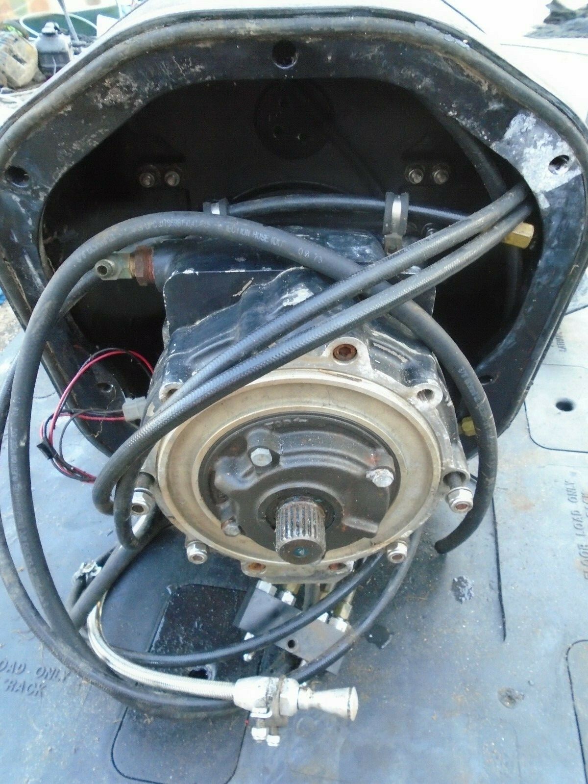 Konrad Sterndrive Transom Shield, Transmission, DP Outdrive, 620B, 660B ...