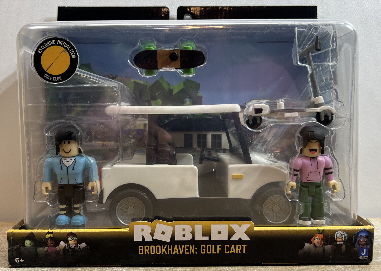 Roblox Celebrity Feature Vehicle - Brookhaven: Golf Cart NEW