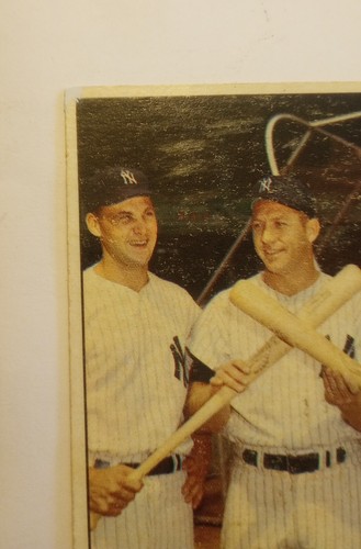 1963 Topps Baseball #173 "Bombers' Best" Mantle, Tresh, Richardson - Screw Down - Picture 10 of 13