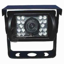 TELECAMERA RETROMARCIA RETROCAMERA 18 LED INFRAROSSI COLORI CAMION CAMPER SUV