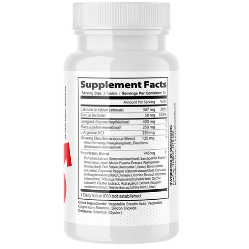 Vital Surge Male Tablets Vital Surge Testo Tablets for Performance - 8 Bottles - Bild 2 von 3