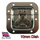Flight Case Medium Recessed  Butterfly Latch / Catch in 10mm Shallow Dish