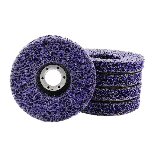 5x CSD Schleifscheibe Lila CBS Grob-Reinigungsscheibe 115mm Winkelschleifer DHL - Bild 3 von 10