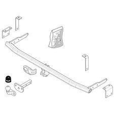 Towbar for Renault Kangoo Van 1998-2008 Flange Tow Bar